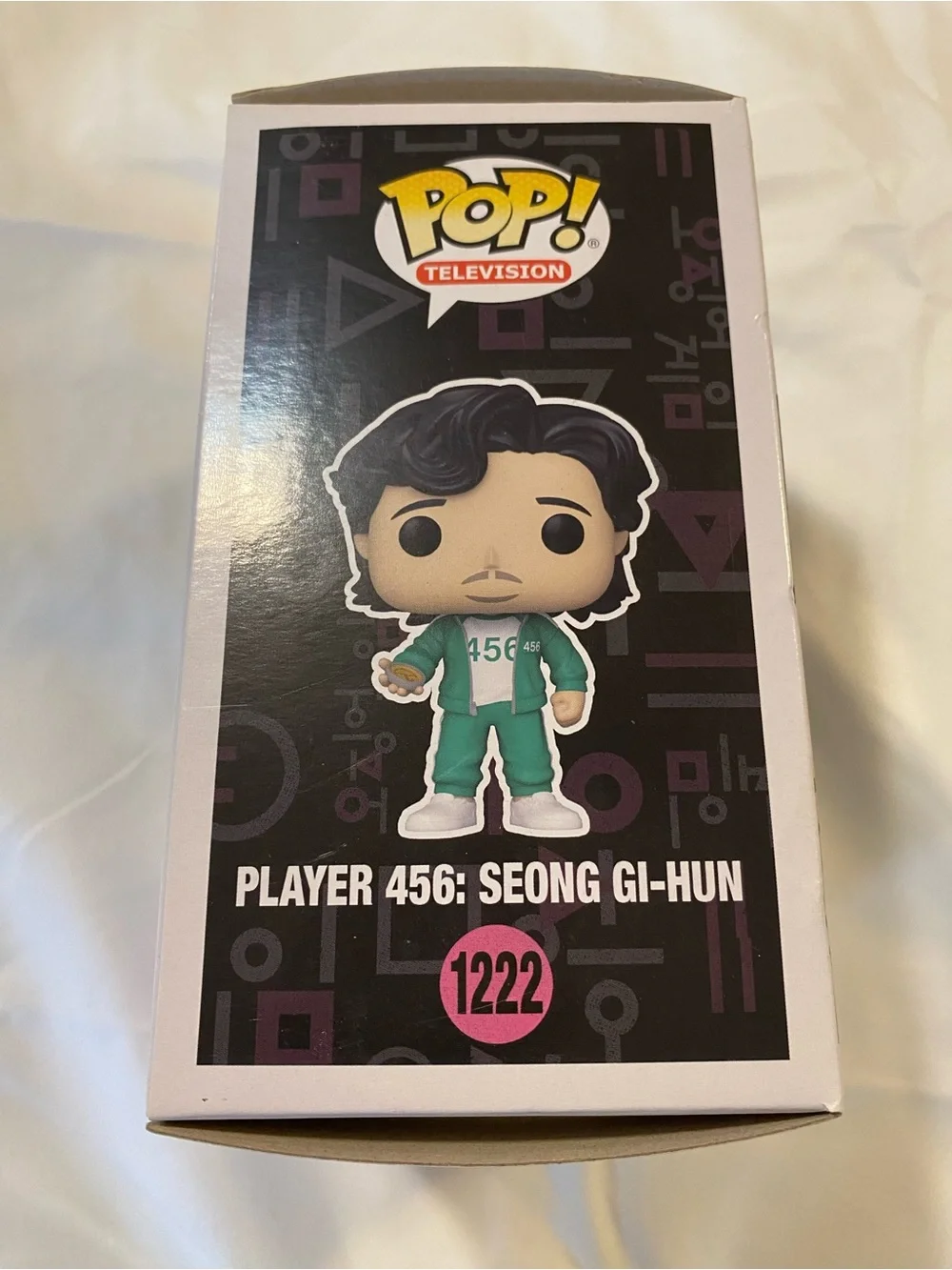 Funko Pop! Squid Game Player 456 Vinyl Figure - Teal, White, Black